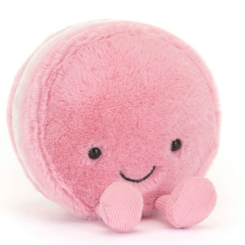 Pink Macaroon Jelly Cat Small plush - Picture 2 of 4